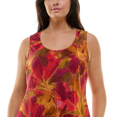 Plus Size Luxology Satin Slip Dress