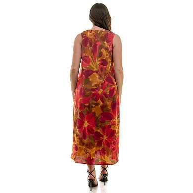 Plus Size Luxology Satin Slip Dress
