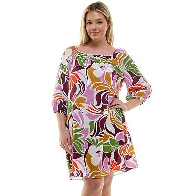 slim fit dress slacks Primavera Couture 14093 Plus Size Beaded Homecoming Dress Curvy Scoop Neck Cocktail Gown 20 / Black/Gold main image 0