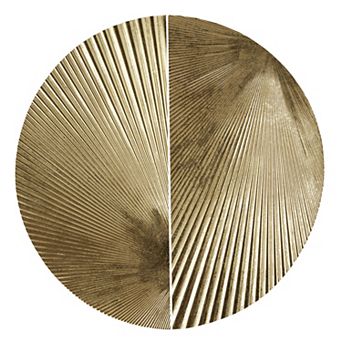 Madison Park Radiant Half-moon 2 pc Metal Wall Decor Set