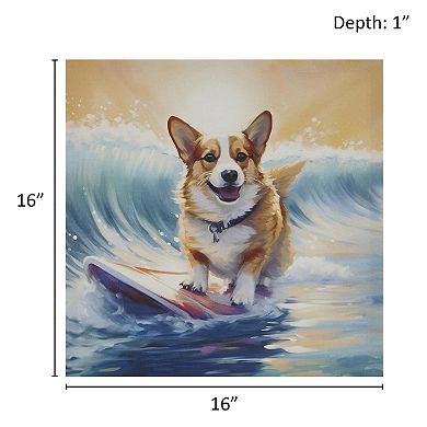 Madison Park Sunshine Animals Canvas Wall Art