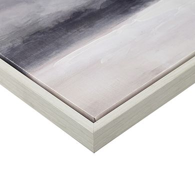 Madison Park Moody Coast Hand Embellished Landscape Framed Canvas Wall Art
