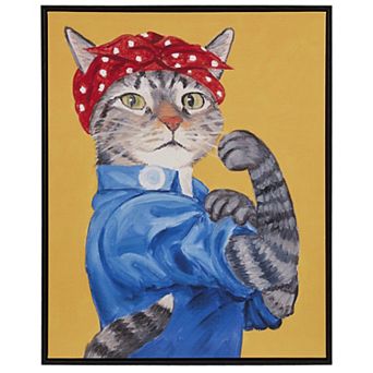 Madison Park Pet Portrait Framed Canvas Wall Art