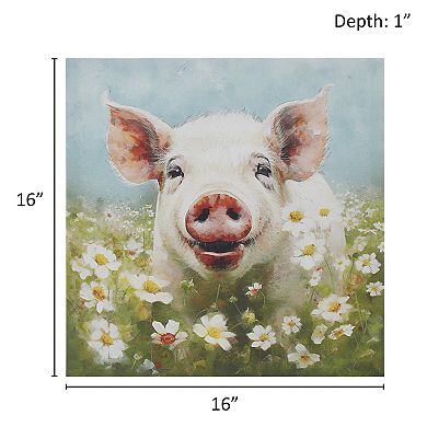 Madison Park Sunshine Animals Canvas Wall Art