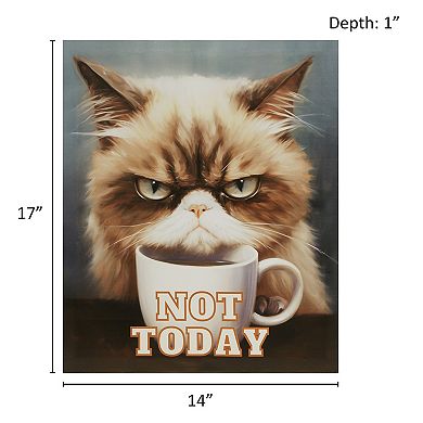 Madison Park Grumpy Cats Canvas Wall Art