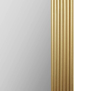 Madison Park Aurelia Rounded Rectangle Fluted Wall Mirror