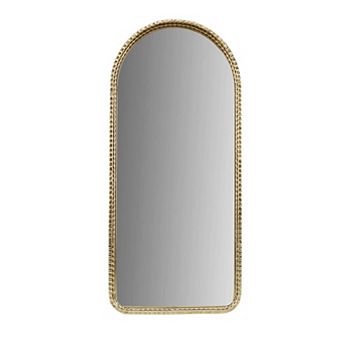 Madison Park Mia Gold Metal Arch Wall Mirror