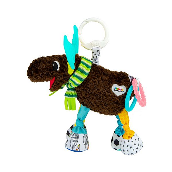 Lamaze Mortimer The Moose Crinkling Teething Baby Toy