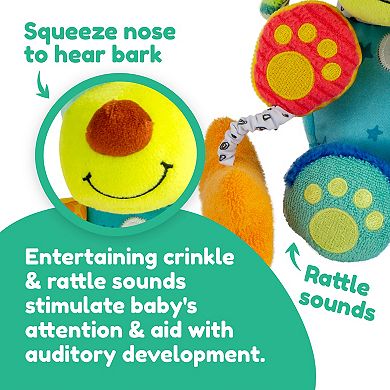 Lamaze Pupsqueak Clippable Stroller Toy