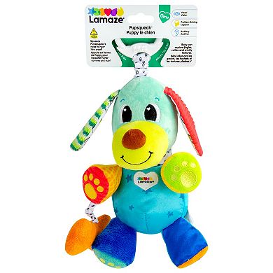 Lamaze Pupsqueak Clippable Stroller Toy