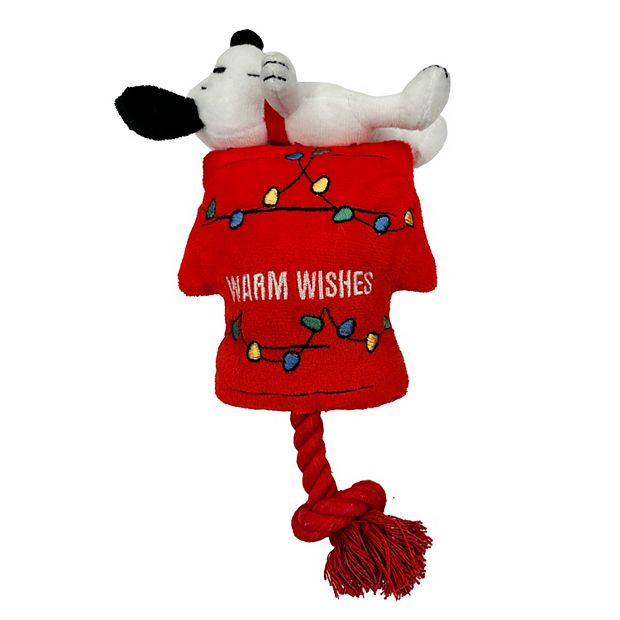 Peanuts Holiday Soft Snoopy Christmas Lights Scarf, Plush Super Large 30” online new wi