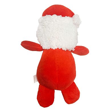Woof Holly Jolly Santa Dog Toy