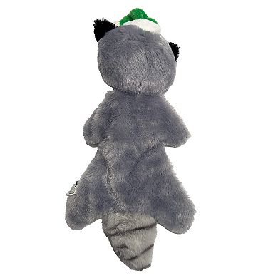 Woof Holiday Racoon Dog Toy