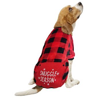 WOOF® Buffalo Plaid Dog Pajamas