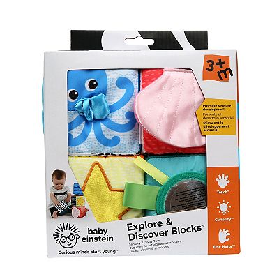 Baby Einstein Explore & Discover Soft Blocks Set