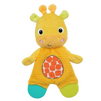 Bright Starts Snuggle & Teethe Plush Giraffe Teether Toy