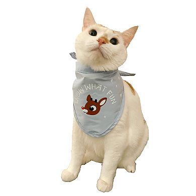Rudolph Snow What Fun Pet Bandana