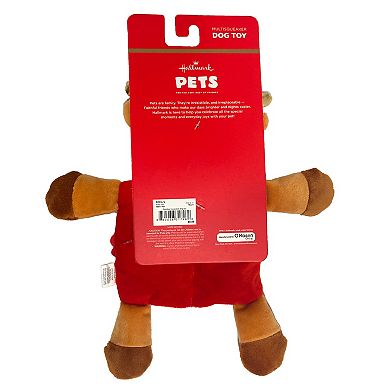 Hallmark Pets Reindeer Squeaker Dog Toy
