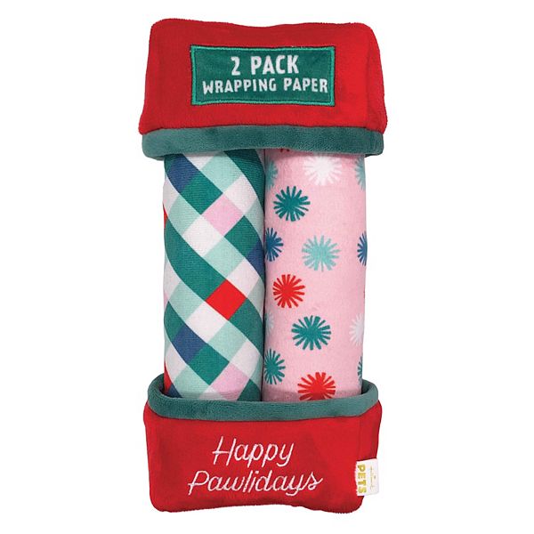 Hallmark Pets Wrapping Paper Dog Toy 4-piece Set - Multi