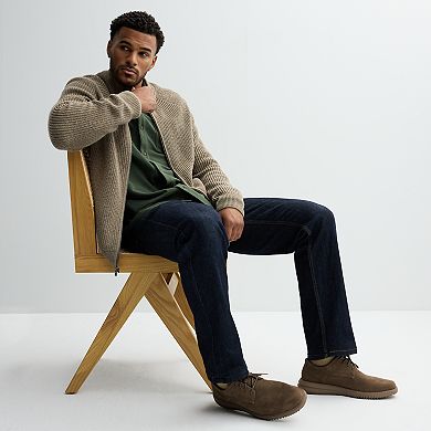 Men's Sonoma Goods For Life® Long Sleeve Pique Button-Up Shirt