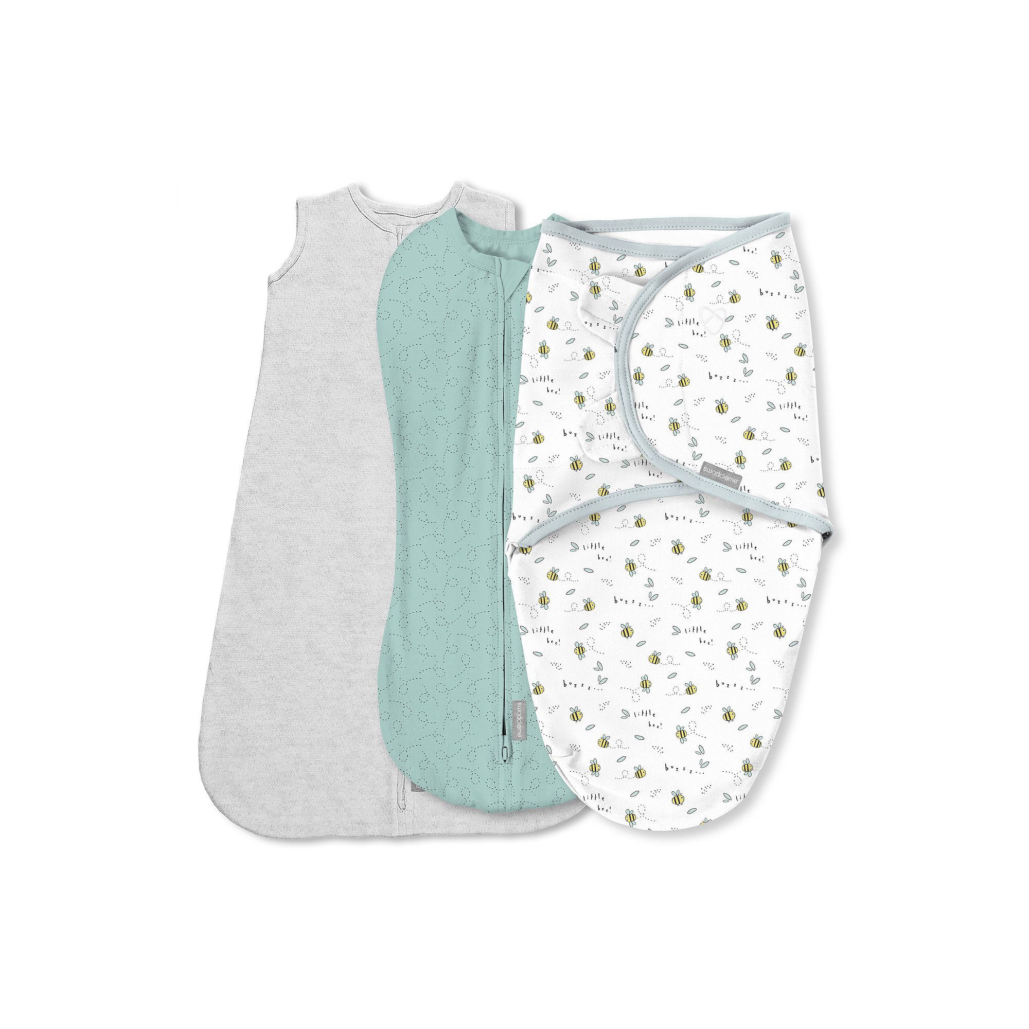 Ingenuity SWADDLEME Comfort Pack, Bumble Bees