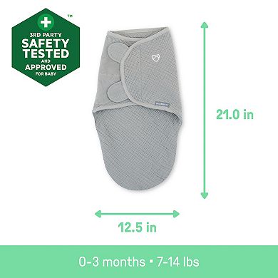 Ingenuity Muslin Original 0-3M Swaddle