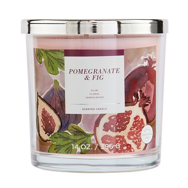 Sonoma Goods For Life® Pomegranate & Fig Large Jar Candle - Multi