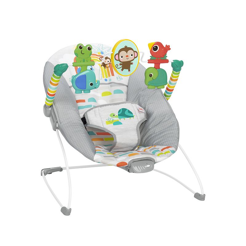 UPC 074451130708 product image for Bright Starts Playful Paradise Vibrating Bouncer, Multi | upcitemdb.com