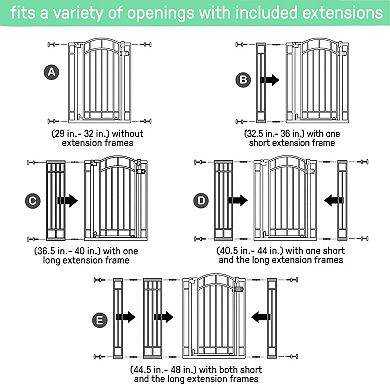 Summer by Ingenuity 48W Series Doorway Baby Gate