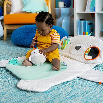 Bright Starts Tummy Time Prop & Play Polar Bear