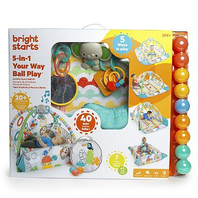 Bright Starts 5-in-1 Your Way Ball Play Activity Gym & Ball Pit