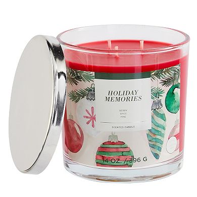 Sonoma Goods For Life® 14-oz. Holiday Memories Candle Jar