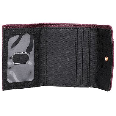 Women's Dopp Pebble Pik-Me-Up Mini RFID-Blocking Trifold Wallet