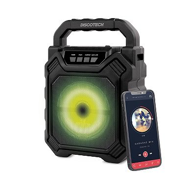 Smart Gear Wireless Mic Light Up Party Speaker