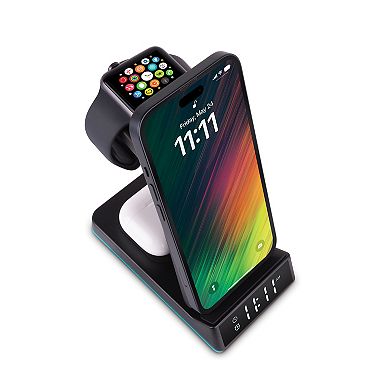 Smart Gear 3-in-1 Wireless Charging Clock