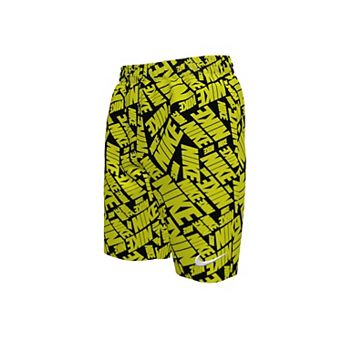 Boys 6-20 Nike 7" Volley Tossed Block Swim Shorts