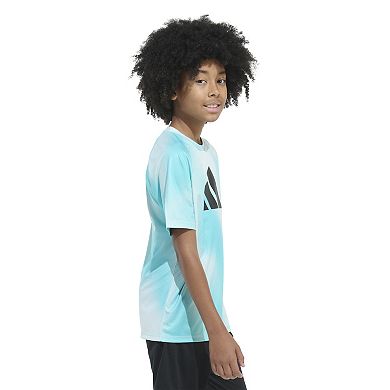 Boys 8-20 adidas All Over Print Motion Gradient Graphic Tee