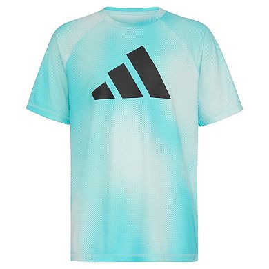 Boys 8-20 adidas All Over Print Motion Gradient Graphic Tee