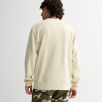Men's Gritty Grid Graphic Fleece