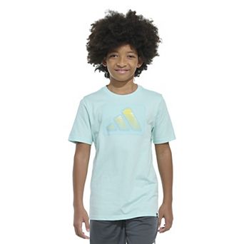 Boys 8-20 adidas Digital Distortion Logo Tee in Regular & Husky
