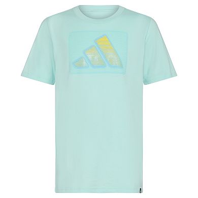 Boys 8-20 adidas Digital Distortion Logo Tee in Regular & Husky