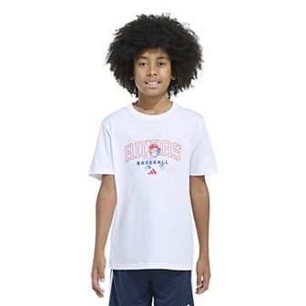 Boys 8-20 adidas Baseball Mascot Tee in Regular & Husky