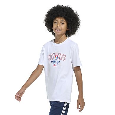 Boys 8-20 adidas Baseball Mascot Tee in Regular & Husky
