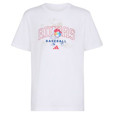 Boys 8-20 adidas Baseball Mascot Tee in Regular & Husky