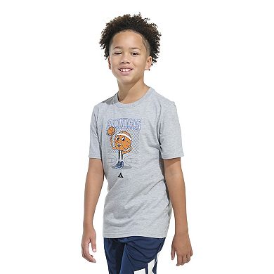 Boys 8-20 adidas Basketall Mascot Heather Tee