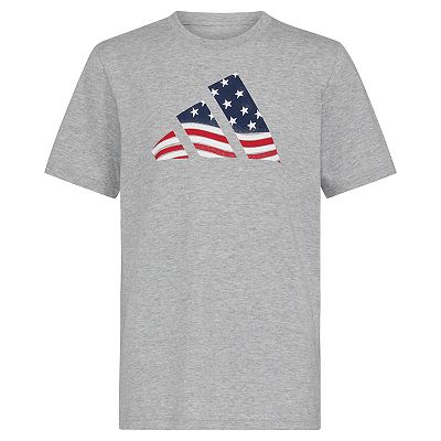 Boys 8-20 adidas USA Flag Logo Tee in Regular & Husky