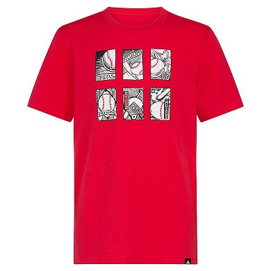 Boys 8-20 adidas Baseball Card Tee