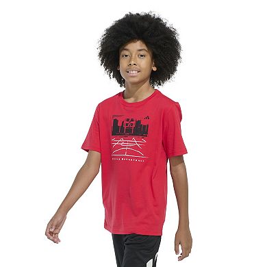 Boys 8-20 adidas Basketball Memories Tee in Regular & Husky