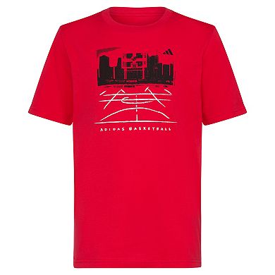 Boys 8-20 adidas Basketball Memories Tee in Regular & Husky