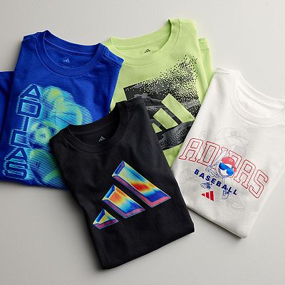 ★adidas★ Adidas Sports Graphic Loose 3S Tee JC7768 CLOTHING - Graphic adidas Sports Loose 3-Stripes Tee - White